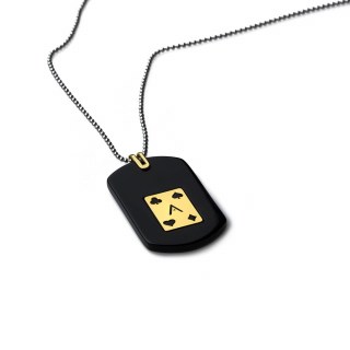 mens-gold-necklace-dog-tag-ace-yellow-14k-stainless-steal-ball-chain-rockmanjewerly-089574-1