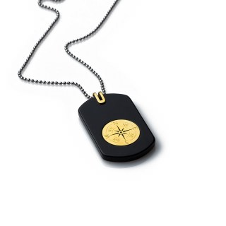 mens-gold-necklace-dog-tag-compass-yellow-14k-stainless-steal-ball-chain-rockmanjewerly-089458-1