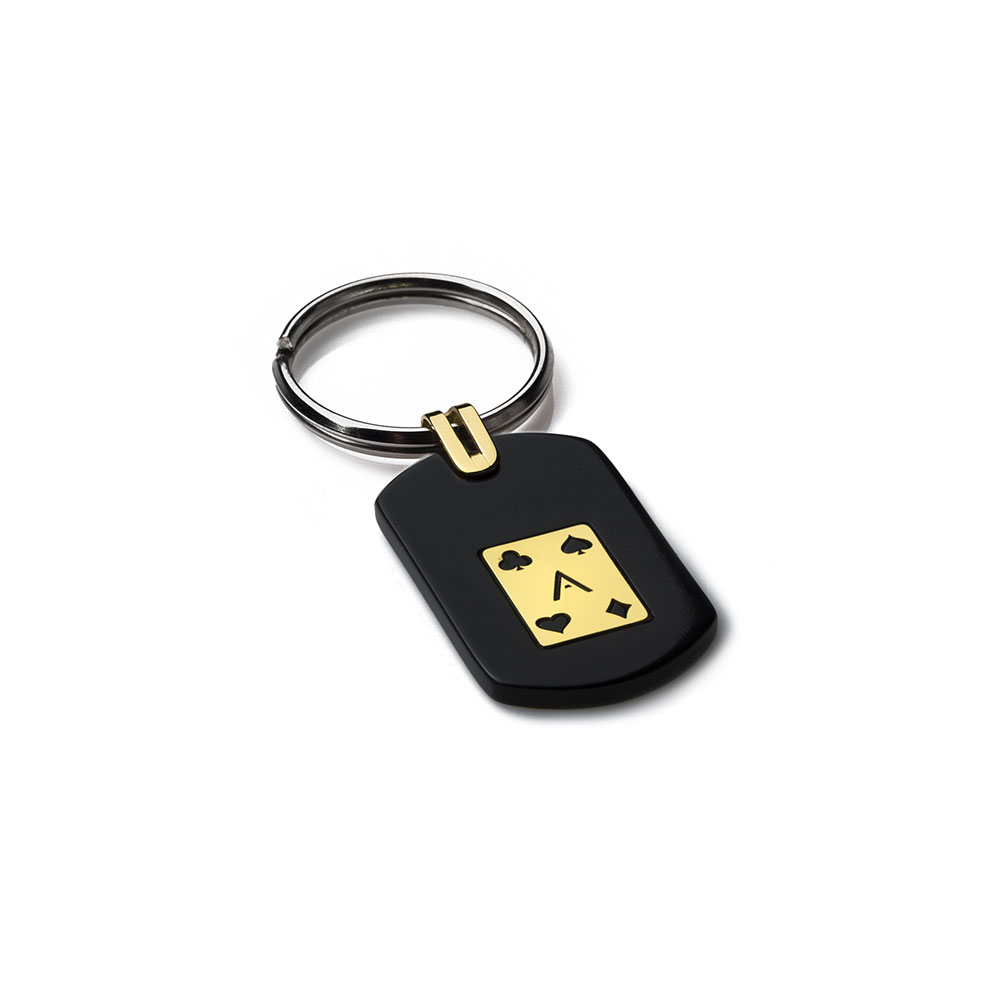 Ace Gold Key Ring