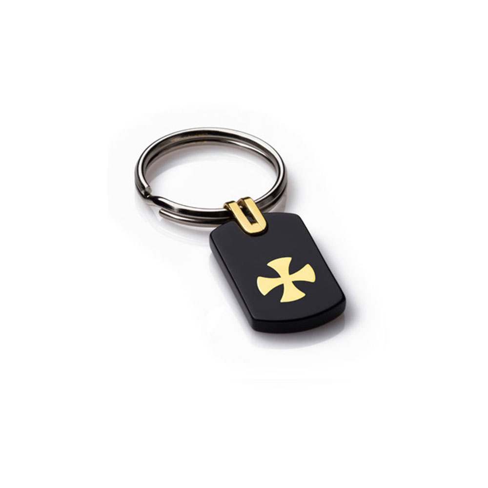 Rockman Jewelry Crux V Gold Key Ring (Small)