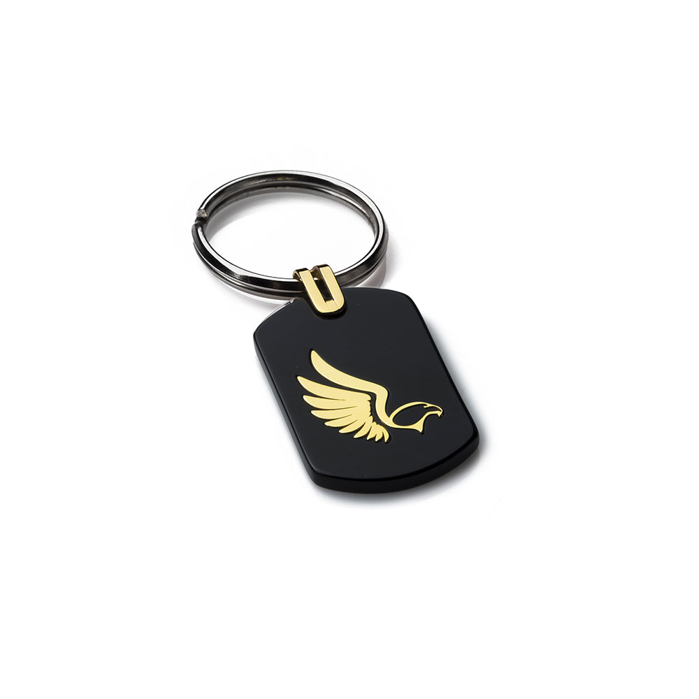 Falcon Gold Key Ring