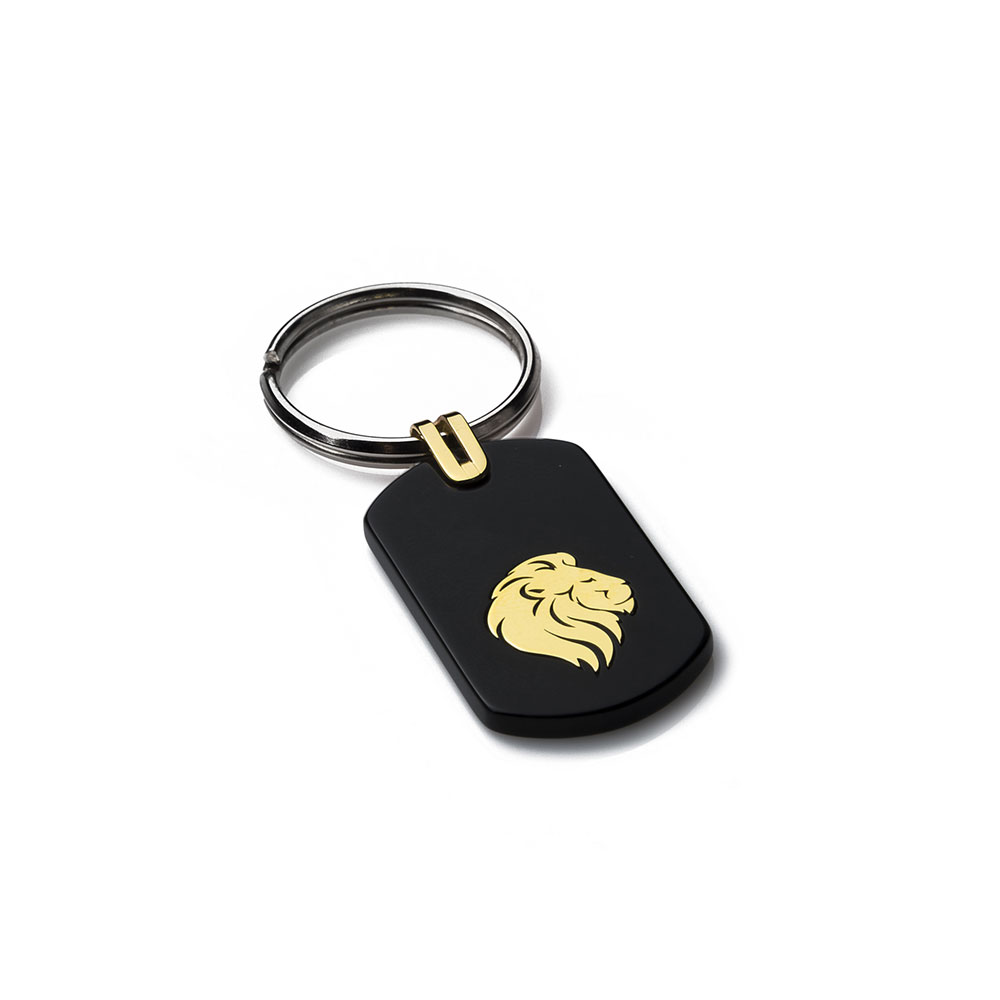 Lion King Gold Key Ring