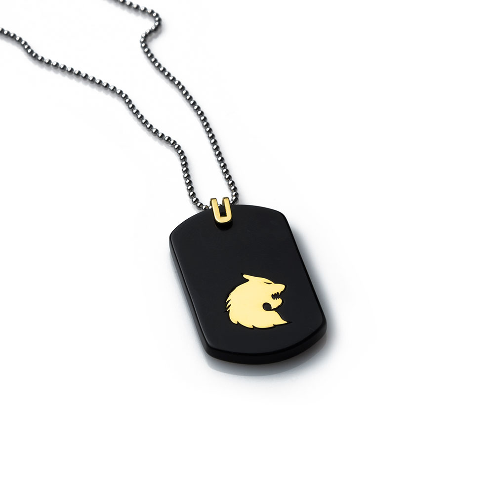 Wolverine tag on sale necklace