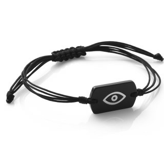mens-gold-bracelet-dog-tag-evil-eye-white-14k-rockmanjewerly-090129-1