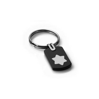 mens-gold-keychain-keyring-hexagram-white-14k-rockmanjewerly-091194-1