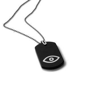 mens-gold-necklace-dog-tag-evil-eye-white-18k-stainless-steal-ball-chain-rockmanjewerly-089728-1