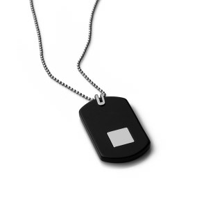 mens-gold-necklace-dog-tag-square-white-14k-stainless-steal-ball-chain-rockmanjewerly-089652-1