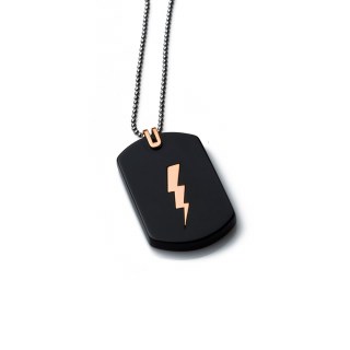 mens-gold-necklace-dog-tag-thunder-pink-14k-stainless-steal-ball-chain-rockmanjewerly-089624-1