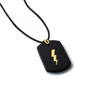 mens-gold-necklace-dog-tag-thunder-yellow-14k-cotton-string-rockmanjewerly-090529-1